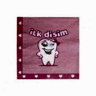 İlk Dişim Kız Peçete