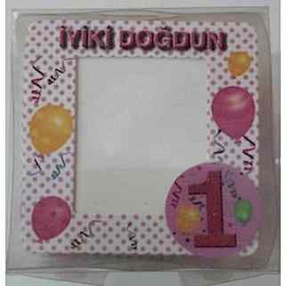 1 Yaş Magnet Pembe 25 adet