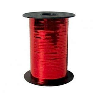 Metalik Kırmızı Rafya