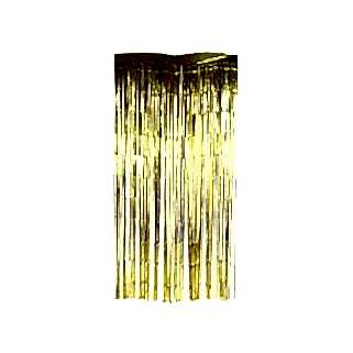 Metalize Altın Kapı Perdesi