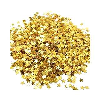 Altın Yıldız Masa Konfeti Happyland