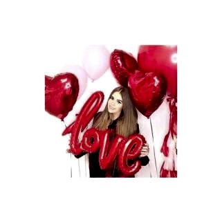 lüx Kalp Balon Seti