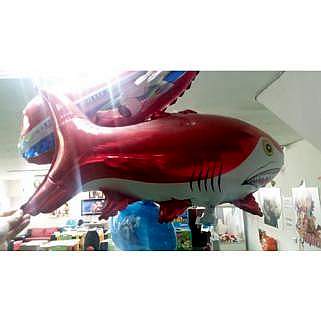 KÖPEK BALIĞI FOLYO BALON Doğum Günü Parti Ucuz Helyumla uçan