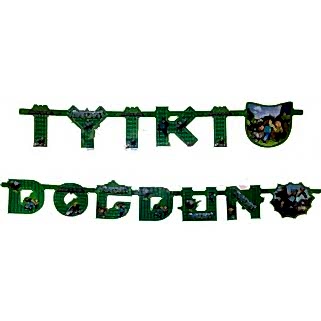 Minecraft İyi ki Doğdun Yazı 2mt Doğum Günü Erkek Parti Malzemesi