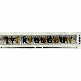 Gümüş Püsküllü İyiki Doğdun Yazı Süs