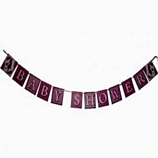 Pembe Baby Shower Partisi Süsleri Kız Bebek Dekorasyon Yazıları