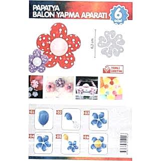 Balon Çiçek ve Papatya Yapma Aparatı Küçük