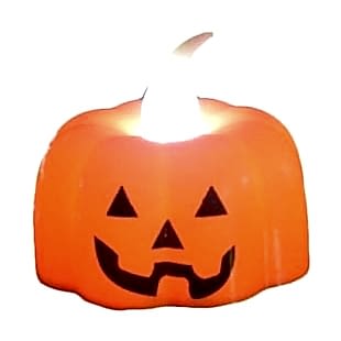 Happyland Cadılar Bayramı Pilli Tealight Cadılar Bayramı Bal Kabağı Led Işık