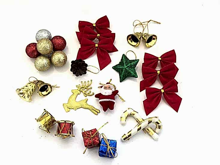 Happyland Yılbaşı Kurdeleli 2062-Geyikli 25 Parça Set