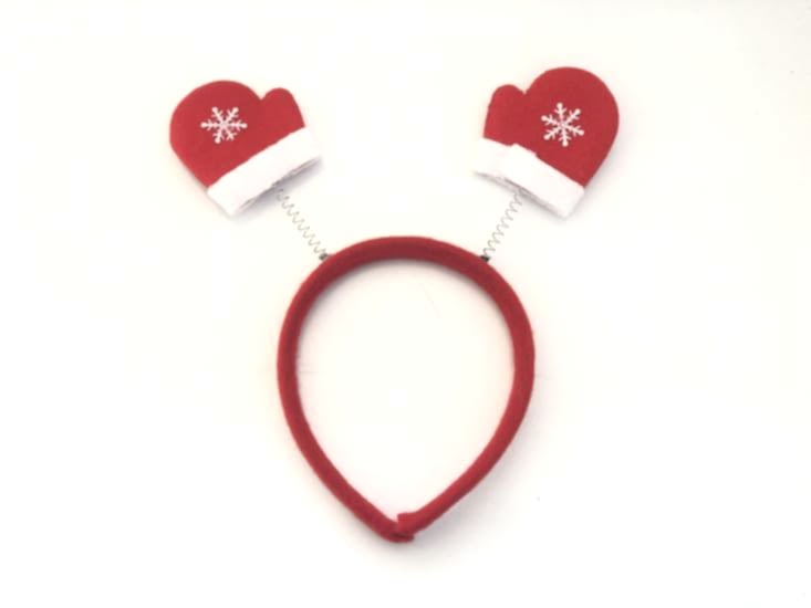 Yılbaşı Eldivenler Noel Taç