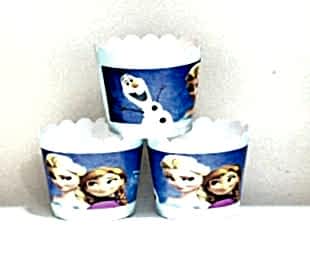 25 Li Frozen Cupcake Kapsülü