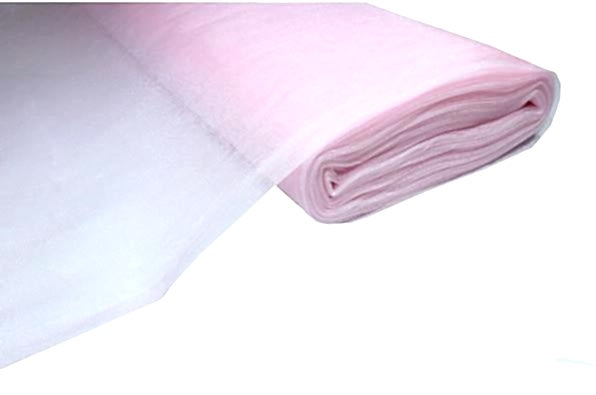 Pudra Pembe Kristal Tül 1m