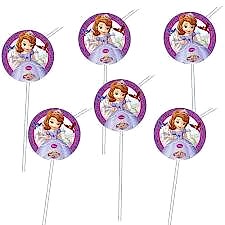 Sofia Temalı Parti Pipet 10 ad