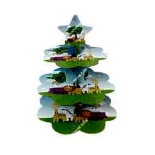 Safari Cupcake Standı 3 katlı