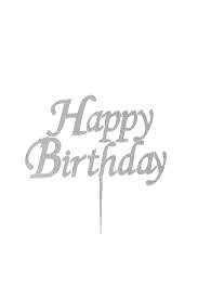 Happy Birthday Gümüş Pleksi