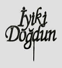 İyiki Doğdun Pleksi Gümüş