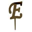 E Harfi Gold Pasta Pleksi