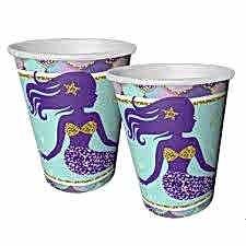 Denizkızı&nbsp;Mor konsept Bardak 8 ad