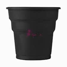 Siyah Plastik Bardak 25 adet