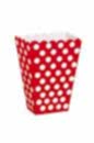 Kırmızı Puanlı Mısır Kutusu 8 ad