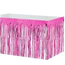 Cinsiyet Partisi Arka fon Dekor perde pembe