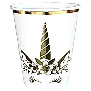 Unicorn Bardak Altın Varaklı 6 lı