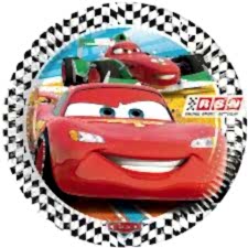 Cars Arabalar Konsept Tabak 8 Adet