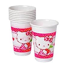 Hello Kitty Plastik Bardak 8 adet