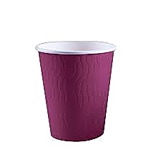 Mor Karton Bardak 8 adet