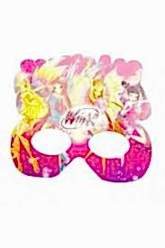 Winx Karton Gözlük Maske 6 adet