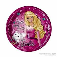 Barbie Karton Tabak 8 adet