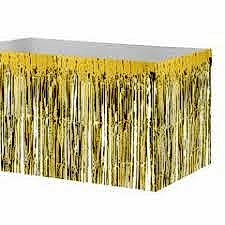 Metalize Masa Kenar Eteği Püskülü Renkli Folyo Yapıştırma