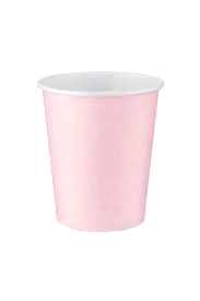 Pembe Karton Bardak 8 adet