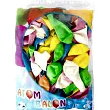 Atom Balon 100 Adet