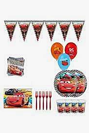 40 Kişilik Mcqueen Doğum Günü Seti