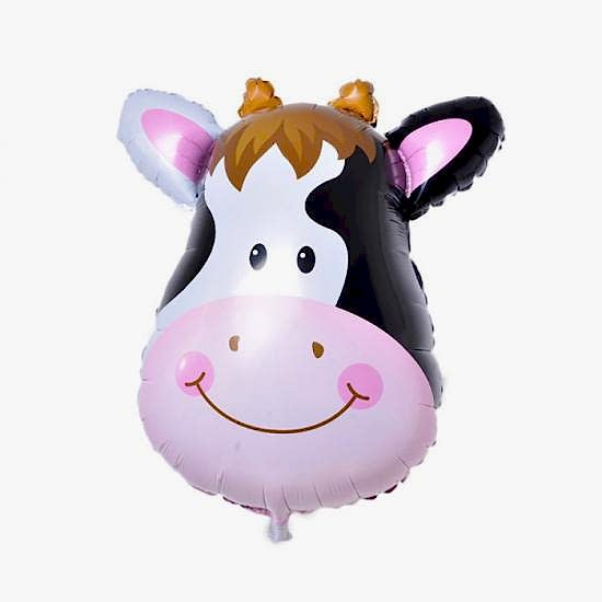 İnek Figürlü Folyo Balon - 60 cm