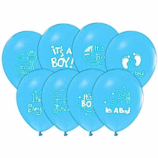 İT’s A Boy Latex Balon