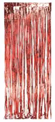 Kapı Perdesi Kırmızı Renk