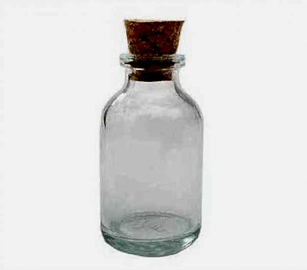 10 Adet Şişe Mantar Tıpalı 25 CC