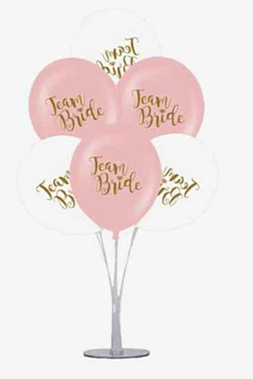 Bride Team Balon Standı + 7 adet Bride Balon