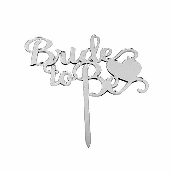 Bride To Be Pleksi Süs Gümüş