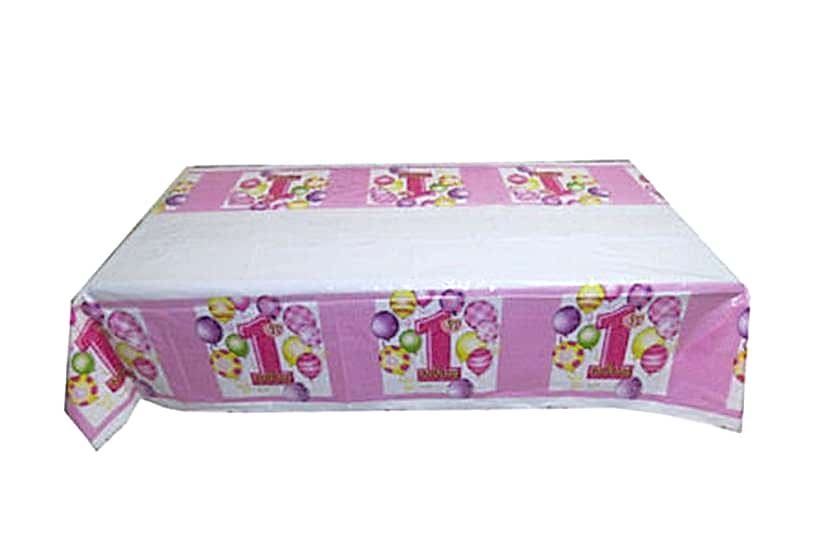 Happy Birthday 1 Yaş Masa Örtüsü