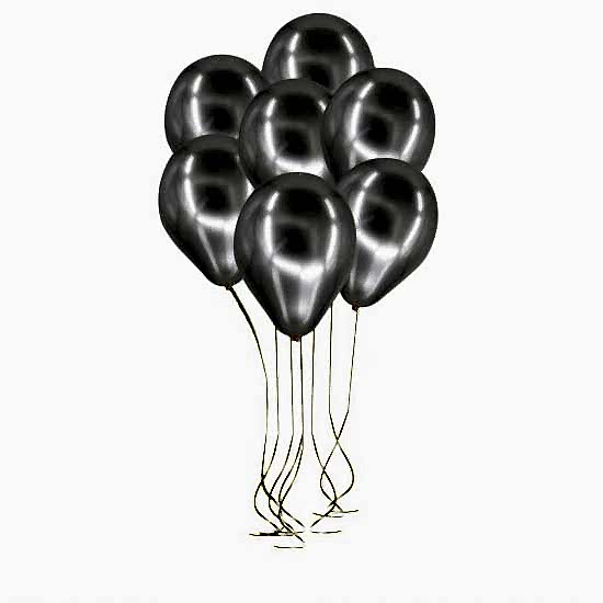 Lateks Metalik Balon Gümüş 7 Adet