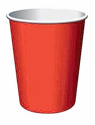 Kırmızı 8 li Bardak