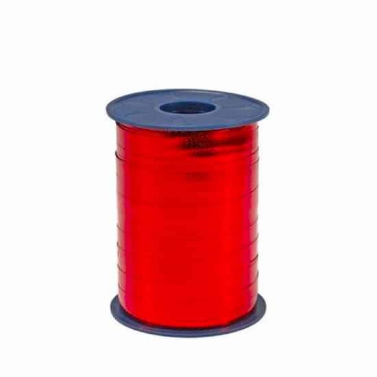 Kırmızı Parlak Rafya - 8 mm x 200 metre