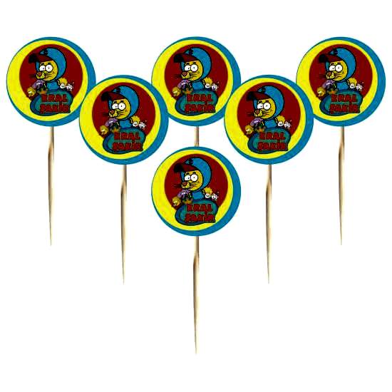 Happyland Kral Şakir Action Temalı kürdan Süs 20ı