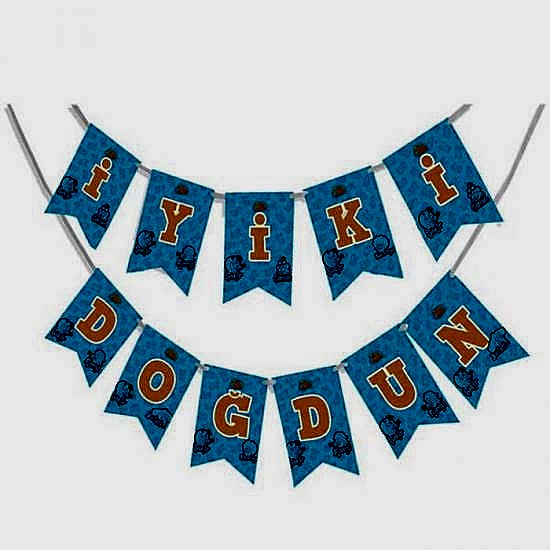 Kral Şakir İyi ki Doğdun Yazısı - 270 cm