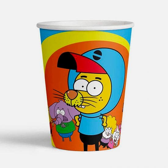 Happyland Kral Şakir, Karton Bardak, 8 Adet