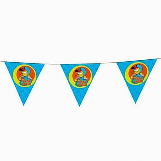 Happyland Kral Şakir, Üçgen Bayrak Flama, 2,70 mt