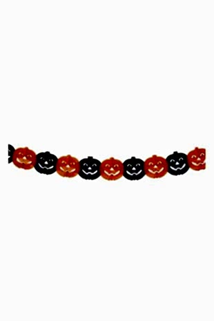 Happyland Halloween Balkabağı Banner Süs 3Mt